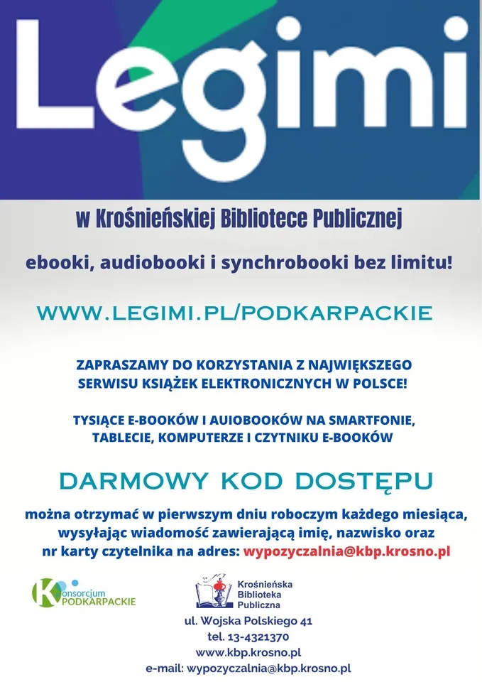 Kody dostępu do Legimi w lipcu 2026