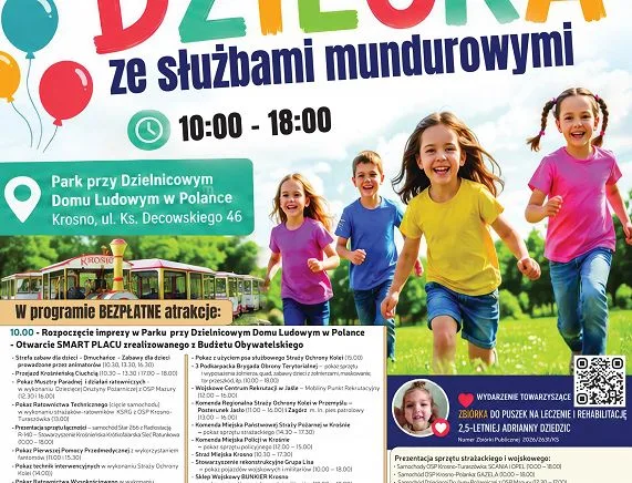 Dzień Dziecka w Polance z Służbami Mundurowymi
