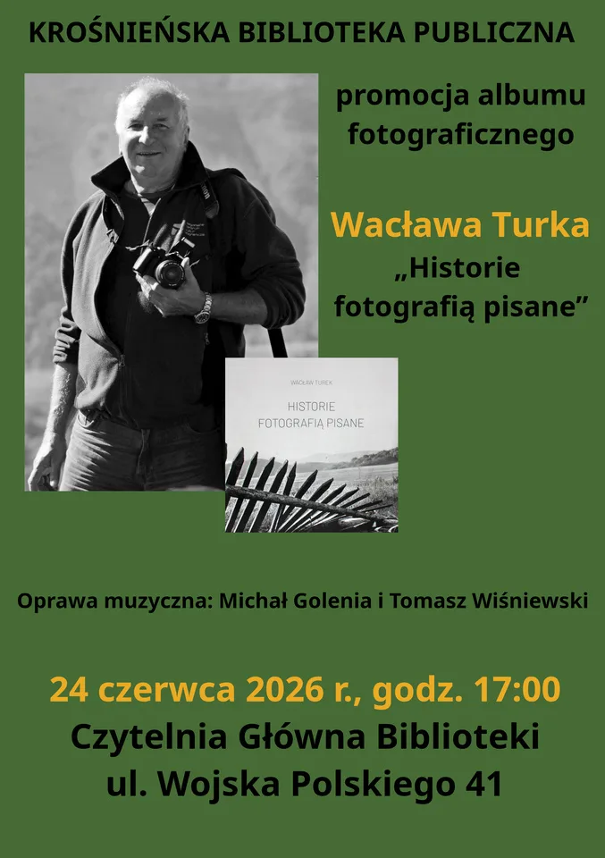 Promocja albumu Wacława Turka "Historie fotografią pisane"