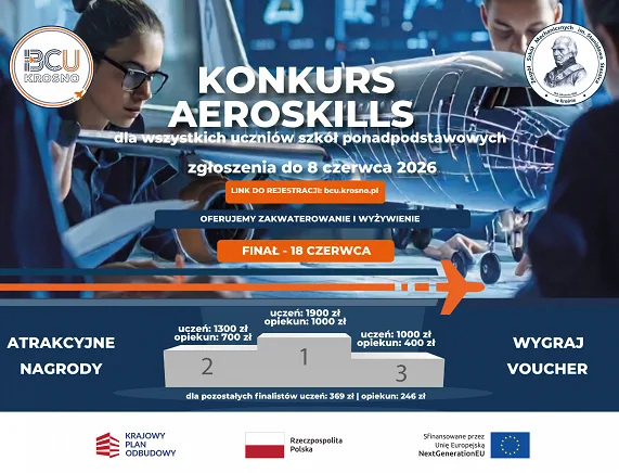 Ogólnopolski konkurs lotniczy AeroSkills w Krośnie