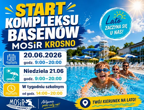 Otwarcie kompleksu basenów na lato
