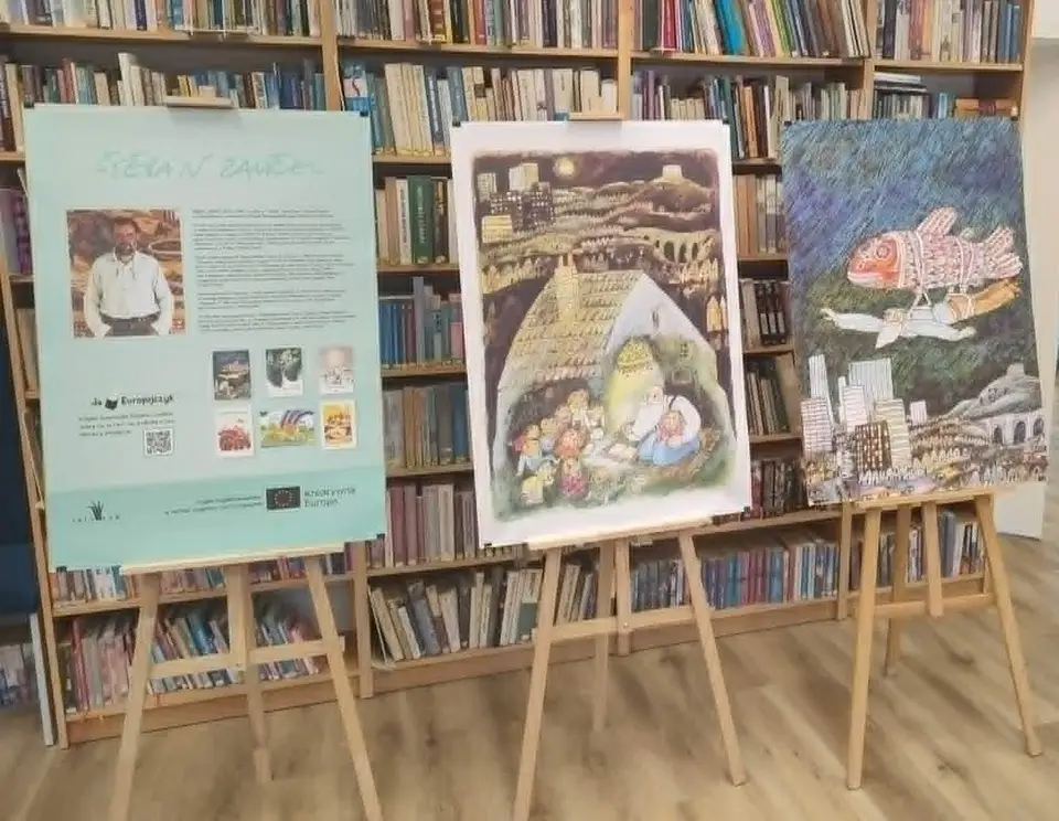 Wystawa ilustracji Štěpána Zavřela oraz Festiwal Literacki "Łączy nas bajka" w Krośnie