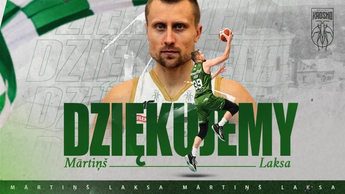 Mārtiņš Laksa opuszcza Miasto Szkła Krosno