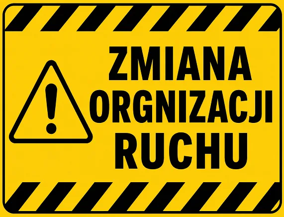 Nowa organizacja ruchu na ul. Czajkowskiego od niedzieli