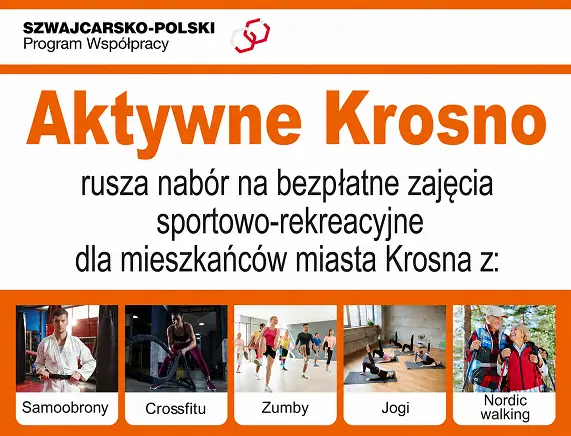 Bezpłatne zajęcia sportowe dla mieszkańców Krosna
