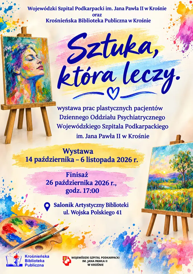 Wystawa "Sztuka, która leczy" w Krośnie