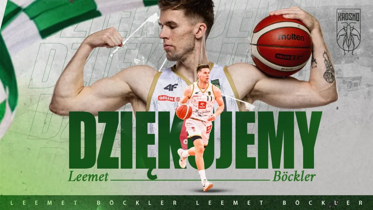 Leemet Böckler odchodzi z Miasto Szkła Krosno