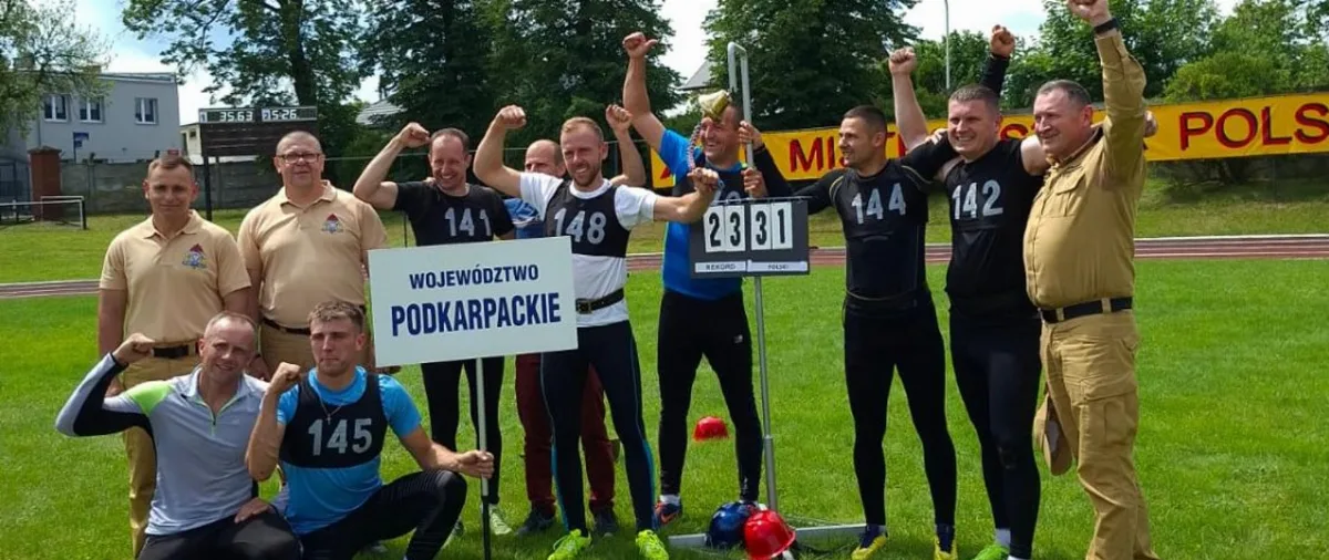 Reprezentacja KM PSP Krosno ustanawia nowy rekord Polski