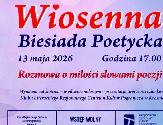 Zaproszenie na Wiosenną Biesiadę Poetycką