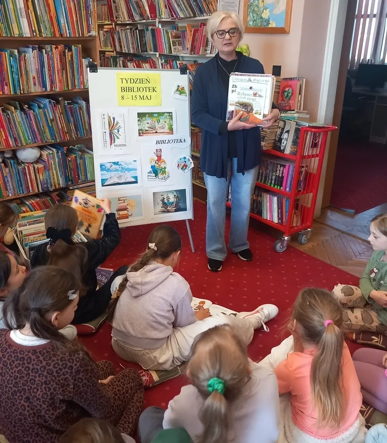 Tydzień Bibliotek w Filii nr 7 pod hasłem „Biblioteka. Otwierasz. Odkrywasz”