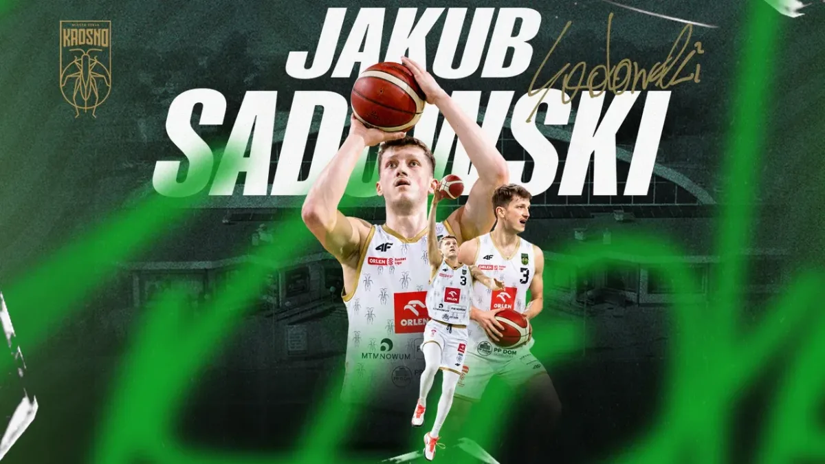Jakub Sadowski nowym zawodnikiem Miasta Szkła Krosno