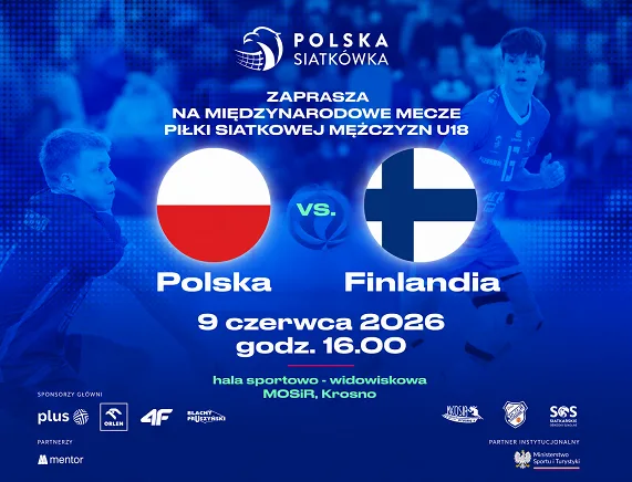 Mecz towarzyski Polska U18 – Finlandia U18 w Krośnie
